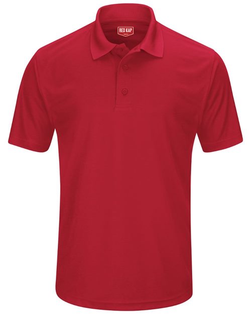 Red Kap Men's Short Sleeve Performance Knit Pocketless Core Polo - SK96
