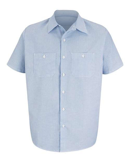 Red Kap Men's Industrial Stripe Work Shirt - SL20