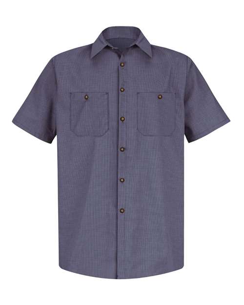 Red Kap Men's Tall Premium Short Sleeve Work Shirt - SP20T
