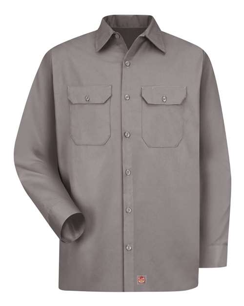 Red Kap Men's Tall Utility Long Sleeve Work Shirt - ST52T