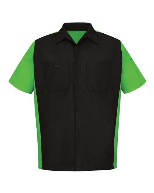 Red Kap Men's Tall Short Sleeve Automotive Crew Shirt - SY20T