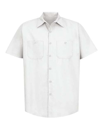 Red Kap Men's Tall Industrial Short Sleeve Work Shirt - SP24T