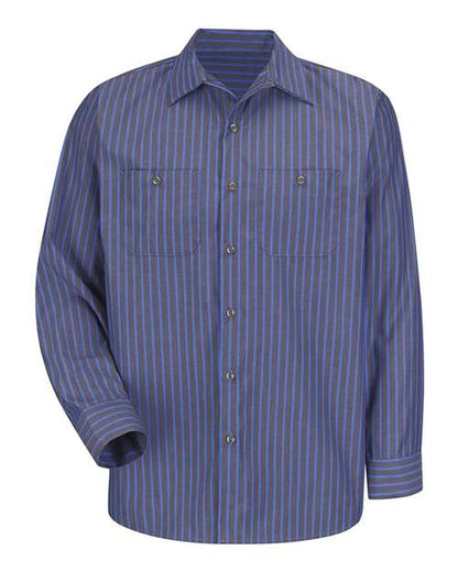 Red Kap Men's Tall Industrial Long Sleeve Work Shirt - SP14T