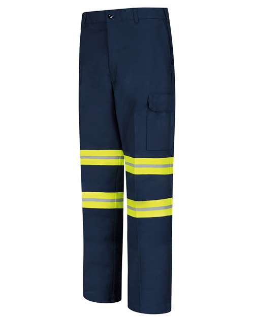 Red Kap Men's Enhanced Visibility Industrial Cargo Pants - PT88E
