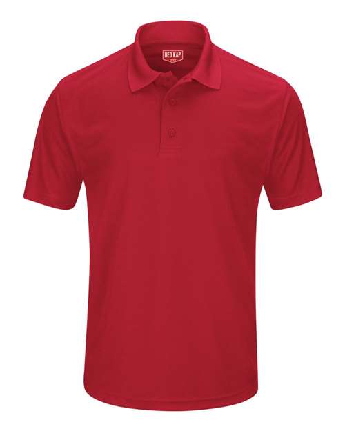 Red Kap Men's Short Sleeve Performance Knit Pocketless Core Polo - SK96
