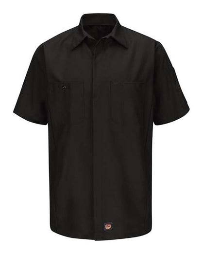 Red Kap Men's Short Sleeve Automotive Crew Shirt - SY20