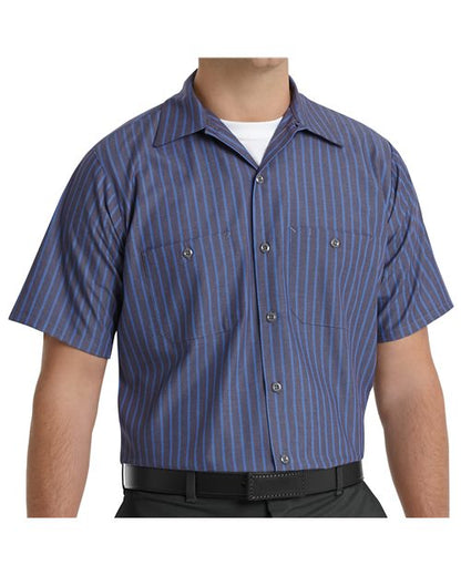 Red Kap - Men's Industrial Short Sleeve Work Shirt - SP24