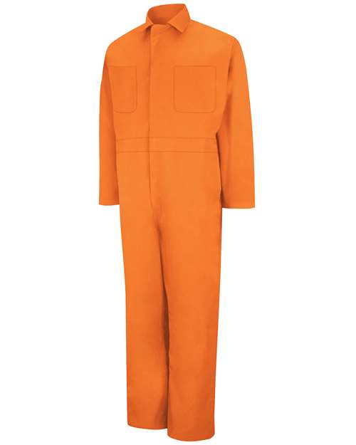 Red Kap Men's Extended Sizes Twill Action Back Coverall - CT10EXT