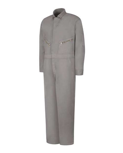 Red Kap Men's Tall Zip-Front Cotton Coverall - CC18T