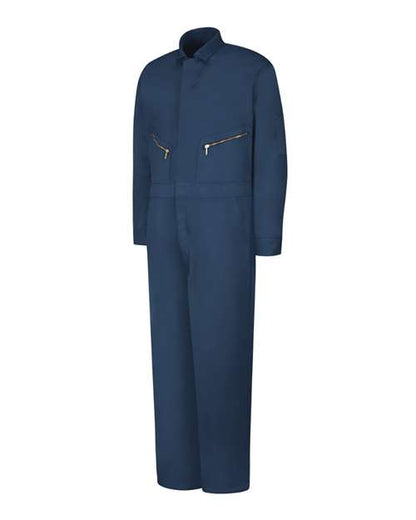 Red Kap Men's Tall Zip-Front Cotton Coverall - CC18T