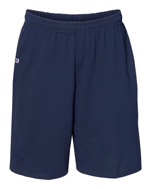 Russell Athletic - Men's Cotton Classic Jersey Shorts with Pockets - 25843M