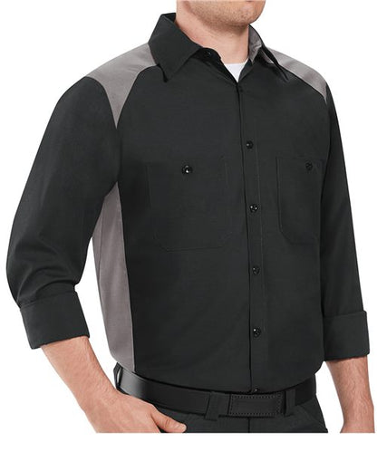 Red Kap Men's Tall Motorsports Shirt - SP18T