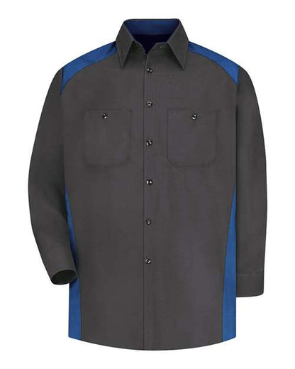 Red Kap Men's Tall Motorsports Shirt - SP18T