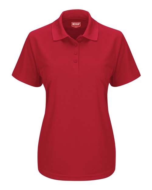 Red Kap Women's Performance Knit Pocketless Core Polo - SK97