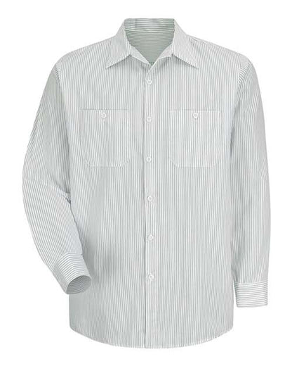 Red Kap Men's Premium Long Sleeve Work Shirt - SP10