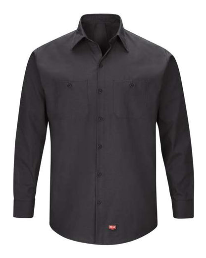 Red Kap Men's Tall Mimix™ Long Sleeve Work Shirt - SX10T