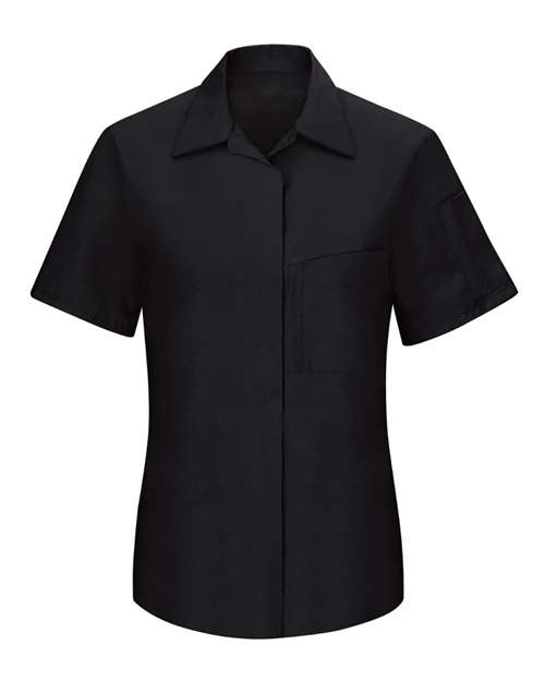 Red Kap Women's Performance Plus Short Sleeve Shop Shirt with Oilblok Technology - SY41