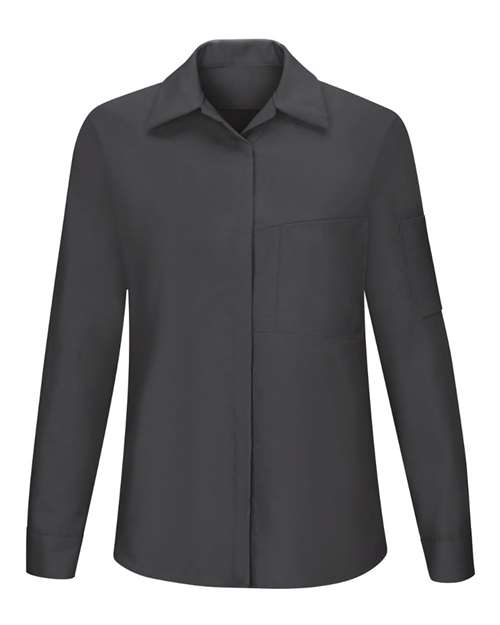 Red Kap Women's Performance Plus Long Sleeve Shop Shirt with Oilblok Technology - SY31