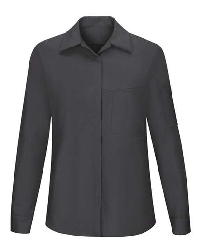 Red Kap Women's Performance Plus Long Sleeve Shop Shirt with Oilblok Technology - SY31