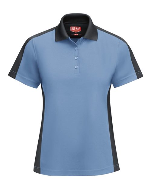 Red Kap Women's Performance Knit Two-Tone Polo - SK53