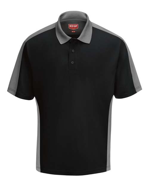 Red Kap Men's Performance Knit Two Tone Polo - SK54