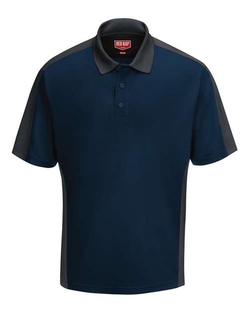 Red Kap Men's Performance Knit Two Tone Polo - SK54