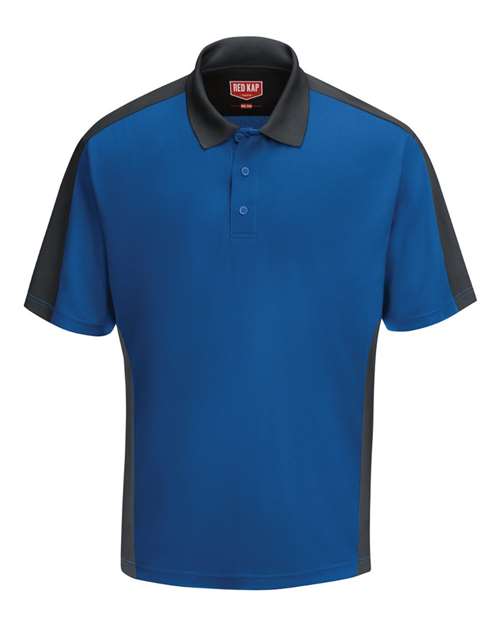 Red Kap Men's Performance Knit Two Tone Polo - SK54