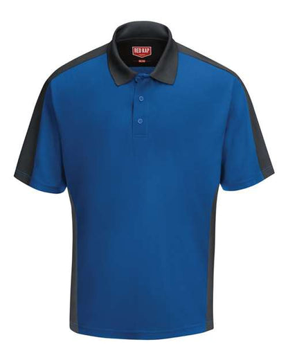 Red Kap Men's Performance Knit Two Tone Polo - SK54