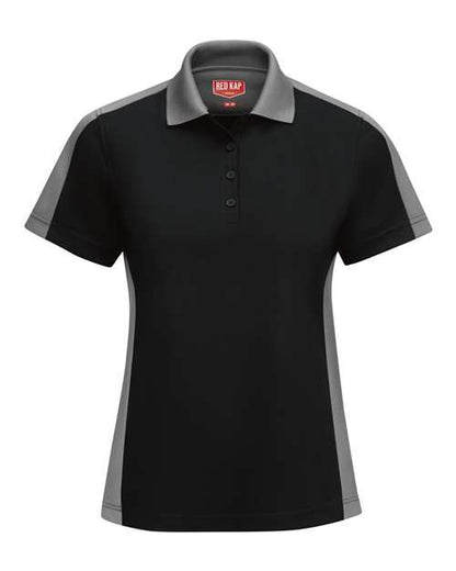 Red Kap Women's Performance Knit Two-Tone Polo - SK53