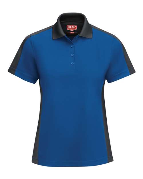 Red Kap Women's Performance Knit Two-Tone Polo - SK53