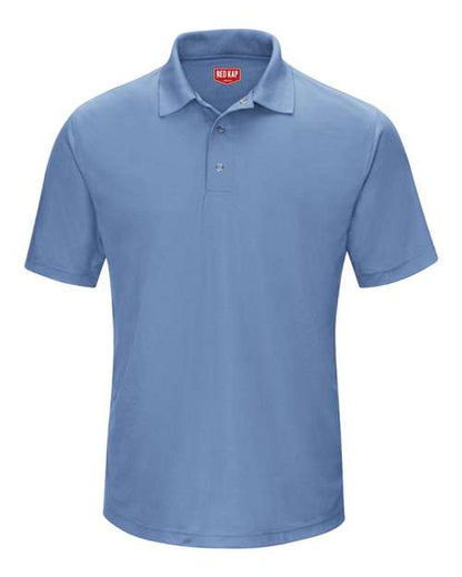 Red Kap Men's Performance Knit Gripper-Front Polo - SK74
