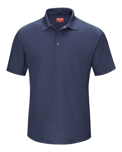 Red Kap Men's Performance Knit Gripper-Front Polo - SK74