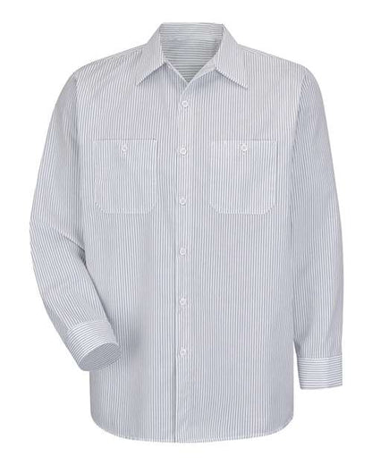 Red Kap Men's Tall Premium Long Sleeve Work Shirt - SP10T