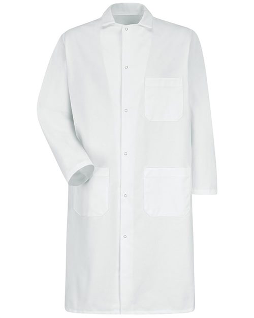 Red Kap Unisex Gripper - Front Butcher Frock - Exterior Chest Pocket - 4016
