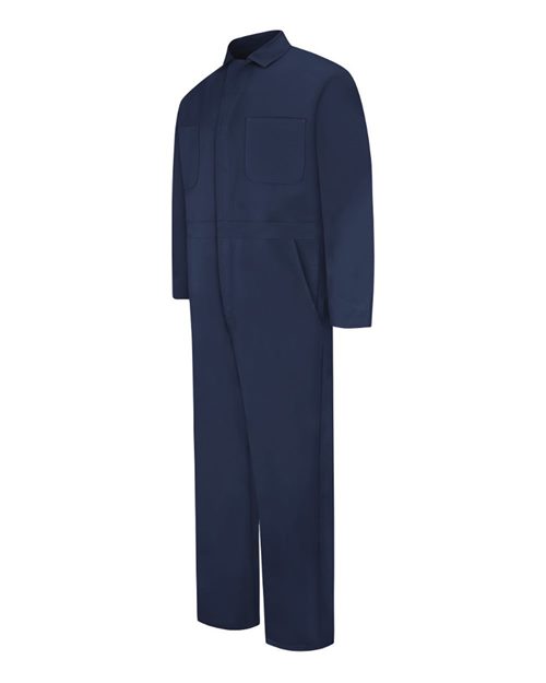 Red Kap Men's Tall Snap-Front Cotton Coverall - CC14T