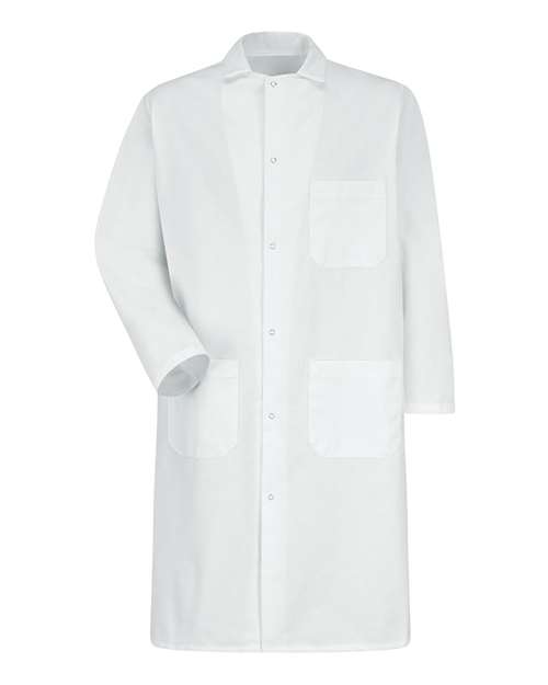 Red Kap Unisex Gripper - Front Butcher Frock - Exterior Chest Pocket - 4016