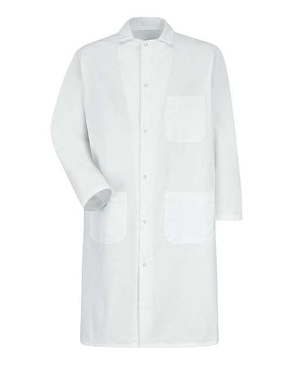 Red Kap Unisex Gripper - Front Butcher Frock - Exterior Chest Pocket - 4016