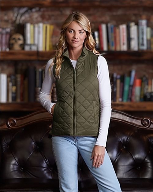 Weatherproof Women's Vintage Diamond Quilted Vest - W207359