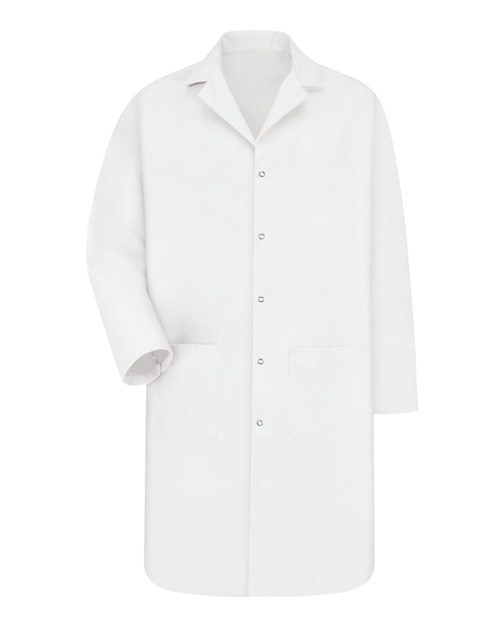 Red Kap Unisex Tall Gripper Front Lab Coat - KP18T