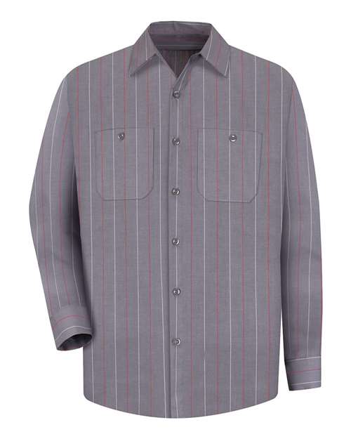 Red Kap Men's Tall Industrial Long Sleeve Work Shirt - SP14T