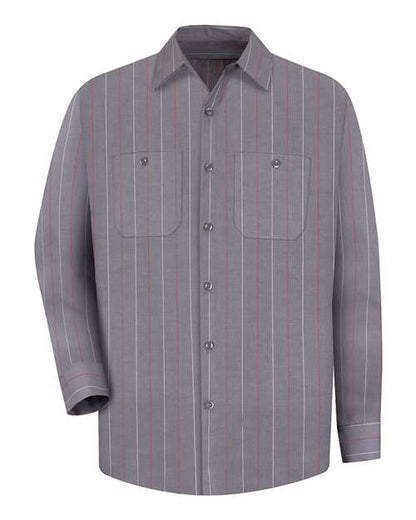 Red Kap Men's Tall Industrial Long Sleeve Work Shirt - SP14T