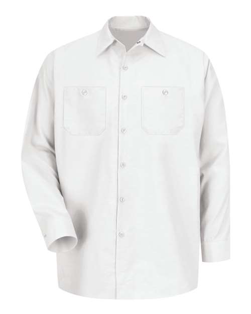 Red Kap Men's Tall Industrial Long Sleeve Work Shirt - SP14T