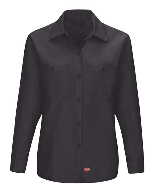 Red Kap Women's Long Sleeve Mimix Work Shirt - SX11