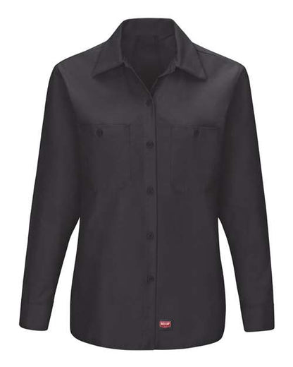 Red Kap Women's Long Sleeve Mimix Work Shirt - SX11