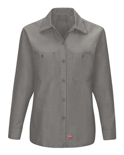 Red Kap Women's Long Sleeve Mimix Work Shirt - SX11