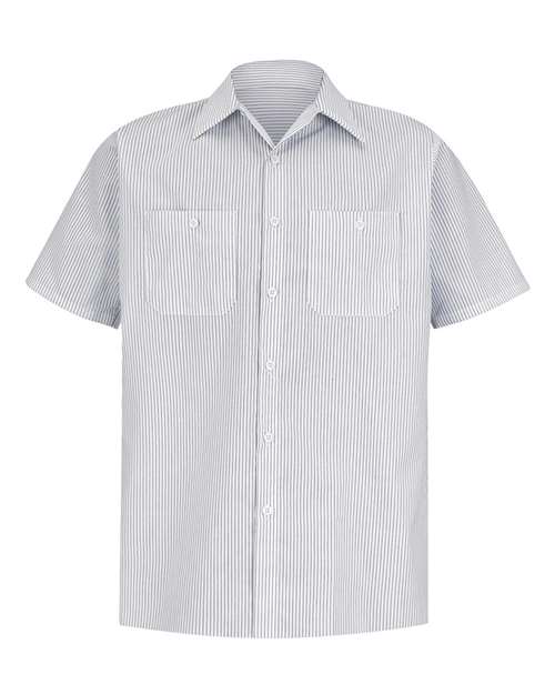 Red Kap Men's Tall Premium Short Sleeve Work Shirt - SP20T