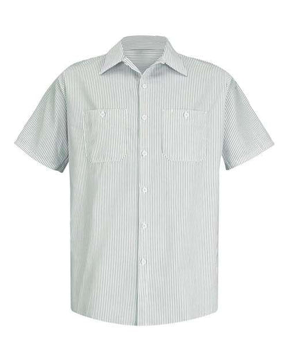 Red Kap Men's Tall Premium Short Sleeve Work Shirt - SP20T