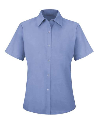 Red Kap Women's Short Sleeve Specialized Pocketless Work Shirt - SP25
