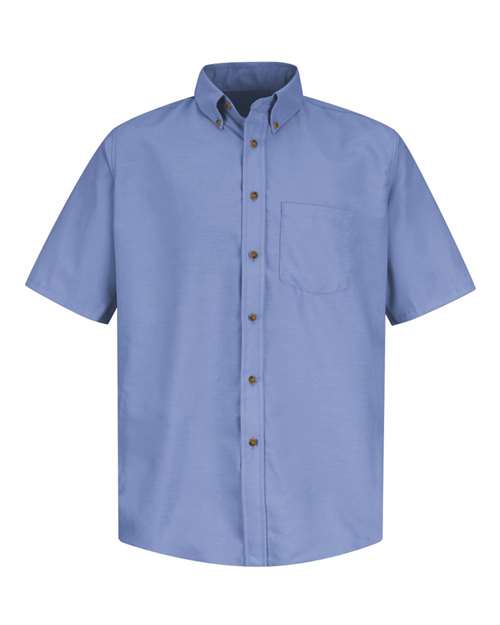 Red Kap Men's Tall Poplin Short Sleeve Dress Shirt - SP80T