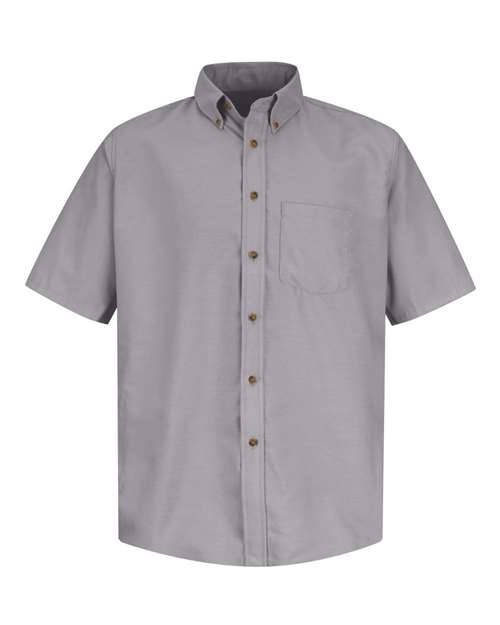 Red Kap Men's Tall Poplin Short Sleeve Dress Shirt - SP80T